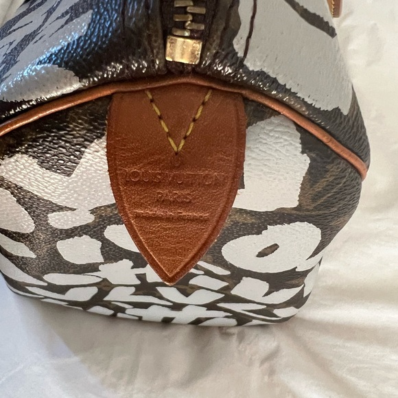 Authentic Louis Vuitton Speedy 30 Graffiti (LVx Stephen Sprouce) - Picture 4 of 10